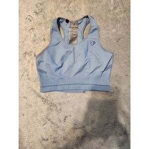 Women’s Best Renew Seamless Sports Bra Pacific Blue Size Small
